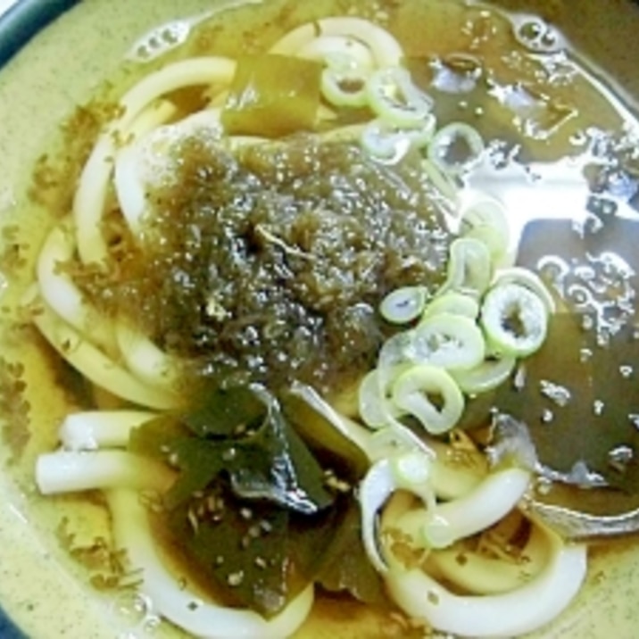 海藻類で健康うどん